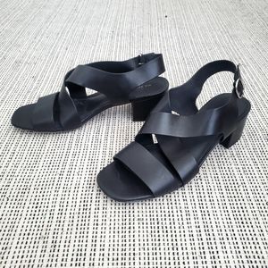 Via Spiga Fallen Block Heel Sandals